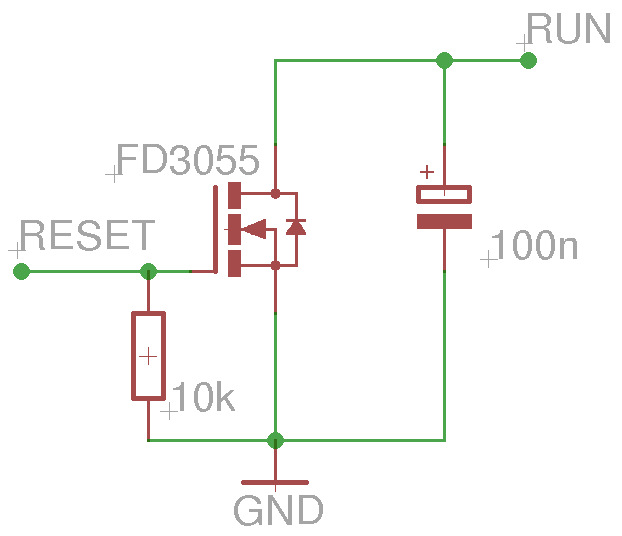 TTL level reset circuit